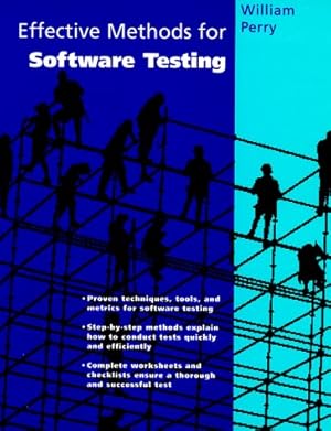 Image du vendeur pour Effective Methods for Software Testing mis en vente par MERS Goodwill