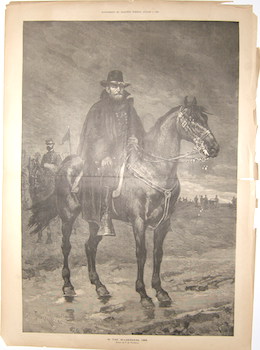 Image du vendeur pour In the Wilderness, 1864. Harper's Weekly, August 1, 1885. mis en vente par Wittenborn Art Books