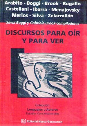 Seller image for DISCURSOS PARA OIR Y PARA VER for sale by Buenos Aires Libros
