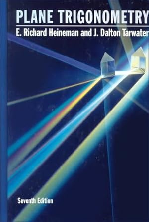 Image du vendeur pour Plane Trigonometry mis en vente par -OnTimeBooks-