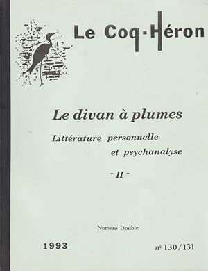 Immagine del venditore per Le Coq-H�ron - N� 130/131 - Le divan � plume. - Litt�rature personnelle et psychanalyse - II venduto da Librairie Diona
