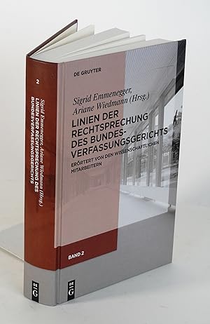 Immagine del venditore per Linien der Rechtsprechung des Bundesverfassungsgerichts - erörtert von den wissenschaftlichen Mitarbeitern Band 2. disponibile per la vendita da Antiquariat Dorner