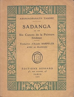 Image du vendeur pour Sadanga ou les Six Canons de la Peinture hindoue mis en vente par Laboratorio del libro
