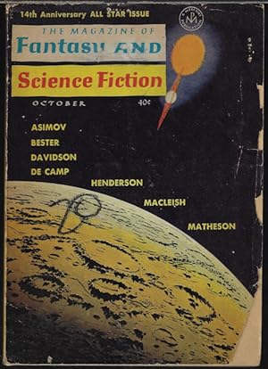 Immagine del venditore per The Magazine of FANTASY AND SCIENCE FICTION (F&SF): October, Oct. 1963 venduto da Books from the Crypt
