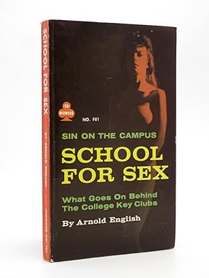 Imagen del vendedor de School for Sex: (Midwood Book No. F81) a la venta por Tarrington Books