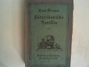 Seller image for Südafrikanische Novellen for sale by ANTIQUARIAT FÖRDEBUCH Inh.Michael Simon
