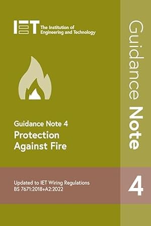 Seller image for Guidance Note 4: Protection Against Fire: 5 (Electrical Regulations) for sale by WeBuyBooks