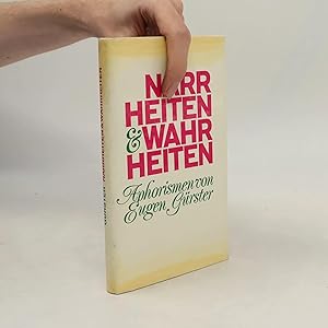Bild des Verk�ufers f�r Narrheiten & Wahrheiten: Aphorismen zum Verkauf von Bookbot