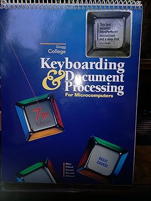 Seller image for College Keyboarding: Introductory Course With Wordperfect 5.1 for sale by -OnTimeBooks-
