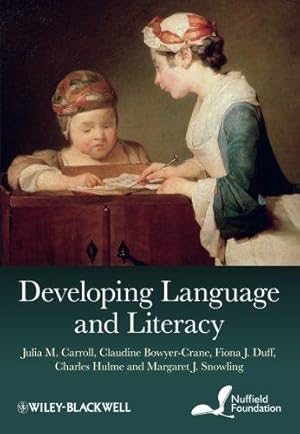 Bild des Verk�ufers f�r Developing Language and Literacy - Effective Intervention in the Early Years zum Verkauf von WeBuyBooks