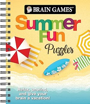 Imagen del vendedor de Brain Games - Summer Fun Puzzles: Relax, Unwind, and Give Your Brain a Vacation a la venta por Goodbookscafe