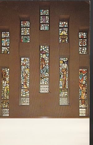 Seller image for St Francis of Assisi Church Stained Glass Chicago Michaudel Studio circa 1955 PC for sale by fourleafclover books