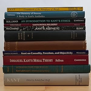 Image du vendeur pour Immanuel Kant - 11 Book Lot - Philosophy mis en vente par Neutral Balloon Books