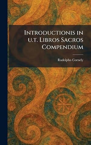 Bild des Verk�ufers f�r Introductionis in U.t. Libros Sacros Compendium zum Verkauf von AHA-BUCH GmbH
