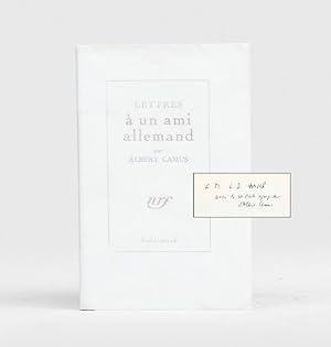 Seller image for Lettres à un ami allemand. for sale by Peter Harrington.  ABA/ ILAB.