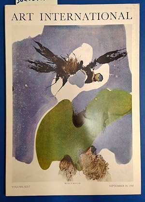 Seller image for Art International sep 20 1968 for sale by Optimon Books