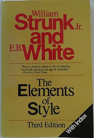 Seller image for The Elements of Style for sale by Book Catch & Release