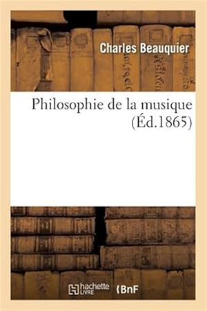 Seller image for Philosophie De La Musique -Language: french for sale by GreatBookPrices