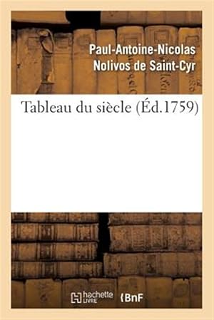 Immagine del venditore per Tableau Du Siecle -Language: french venduto da GreatBookPrices