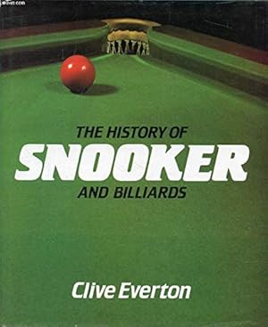 Immagine del venditore per The History of Snooker and Billiards venduto da WeBuyBooks