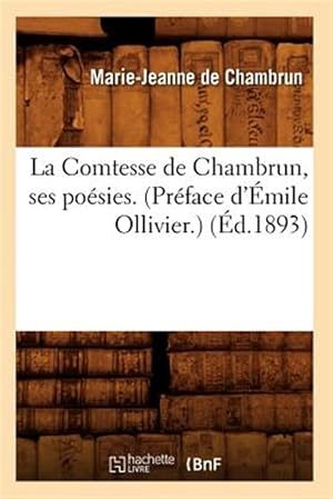 Immagine del venditore per La Comtesse de Chambrun Poesies Ed 1893 -Language: french venduto da GreatBookPricesUK