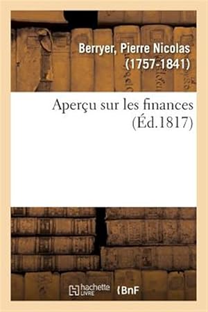 Seller image for Aper�u sur les finances -Language: french for sale by GreatBookPrices