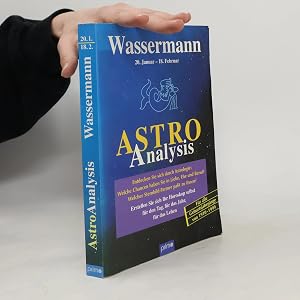 Imagen del vendedor de Wassermann 20. Januar - 18. Februar: Astro Analysis a la venta por Bookbot