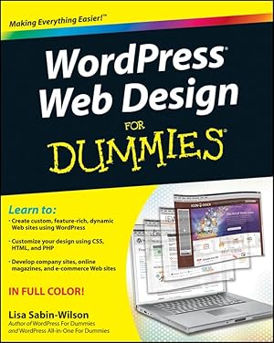 Immagine del venditore per WordPress Web Design For Dummies venduto da Zoom Books Company