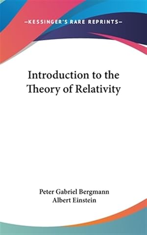 Seller image for Introduction to the Theory of Relativity for sale by GreatBookPrices