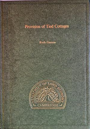 Seller image for Provision Of Tied Cottages (Occasional Paper No.4) for sale by Hanselled Books
