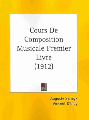 Seller image for Cours De Composition Musicale Premier Livre -Language: French for sale by GreatBookPricesUK