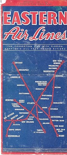 Seller image for Eastern Air Lines Brochure June 5, 1940 for sale by Auldfarran Books, IOBA