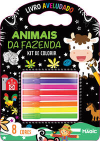 Bild des Verk�ufers f�r Kit de Colorir - Animais da Fazenda zum Verkauf von Livraria Ing�