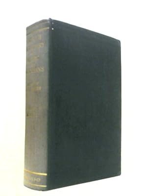 Bild des Verk�ufers f�r Grove's Dictionary of Music and Musicians Vol. II zum Verkauf von World of Rare Books