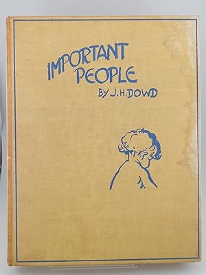 Bild des Verk�ufers f�r Important People zum Verkauf von Book Express (NZ)