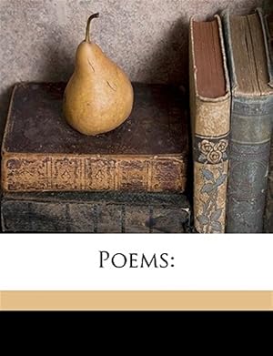 Imagen del vendedor de Poems: a la venta por GreatBookPricesUK