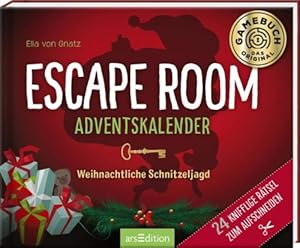 Immagine del venditore per Escape Room Adventskalender. Weihnachtliche Schnitzeljagd: 24 knifflige Rätsel zum Aufschneiden venduto da WeBuyBooks