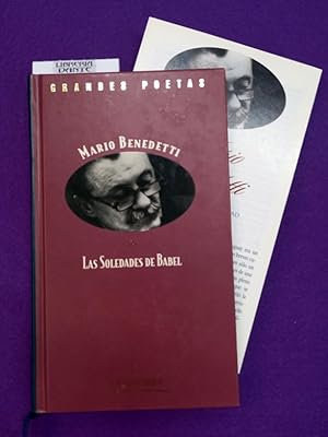 Seller image for LAS SOLEDADES DE BABEL. + "Mario Benedetti, la comuni�n de la realidad y de la palabra" for sale by Librer�a DANTE
