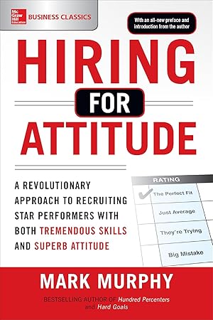 Image du vendeur pour Hiring for Attitude: A Revolutionary Approach to Recruiting and Selecting People with Both Tremendous Skills and Superb Attitude mis en vente par Zoom Books Company