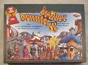 Immagine del venditore per Drunter & Dr�ber (alte Version, gr�ner Karton)[Familienspiel]. Spiel des Jahres 1991. Achtung: Nicht geeignet f�r Kinder unter 3 Jahren. venduto da KULTur-Antiquariat