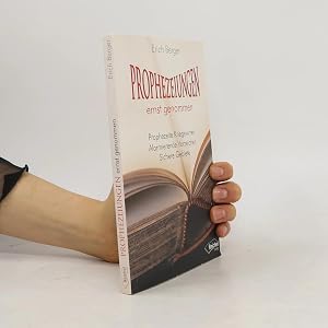 Bild des Verk�ufers f�r Prophezeiungen ernst genommen zum Verkauf von Bookbot