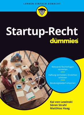 Bild des Verk�ufers f�r Startup-Recht f�r Dummies (Paperback or Softback) zum Verkauf von BargainBookStores