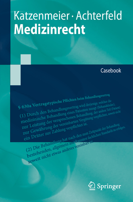 Seller image for Medizinrecht: Casebook (Paperback or Softback) for sale by BargainBookStores