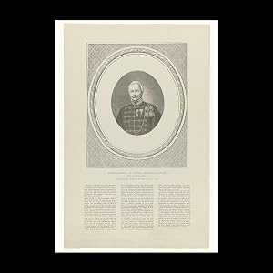 Bild des Verk�ufers f�r Portrait of Maj-Gen Johan Harmen Rudolf K�hler, A5 zum Verkauf von Contentum