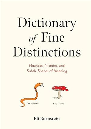 Immagine del venditore per Dictionary of Fine Distinctions: Nuances, Niceties, and Subtle Shades of Meaning venduto da Bay State Book Company
