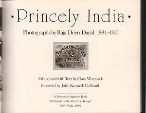 Immagine del venditore per Princely India. Photographs by Raja Deen Dayall 1884-1910. venduto da Asia Bookroom ANZAAB/ILAB