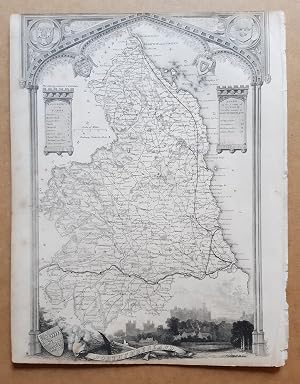 Seller image for An engraved antique map of Northumberland, England for sale by GN Books and Prints
