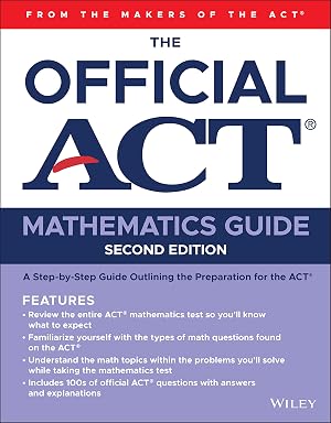 Imagen del vendedor de The Official ACT Mathematics Guide a la venta por Shakespeare Book House