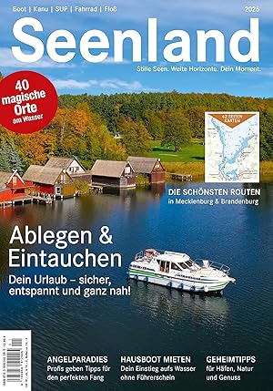Seller image for Seenland 2026: Reisemagazin f�r Mecklenburg, Brandenburg und Berlin (Seenland: Urlaub am Wasser in Mecklenburg und Brandenburg, Band 27) for sale by Rarewaves.com USA