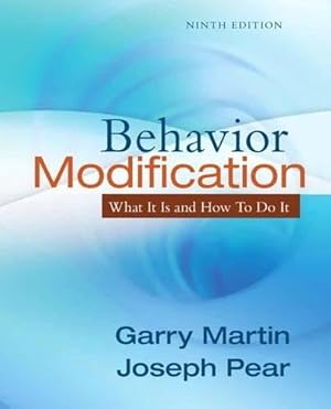 Imagen del vendedor de Behavior Modification: What It Is and How To Do It a la venta por Zoom Books East